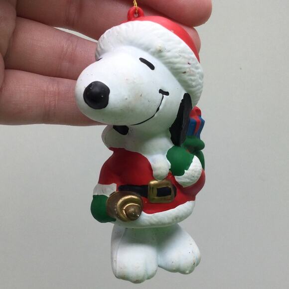 Rare Wilton Vintage Peanuts Snoopy Collectible Christmas Ornaments Lot of 3 - Picture 11 of 11